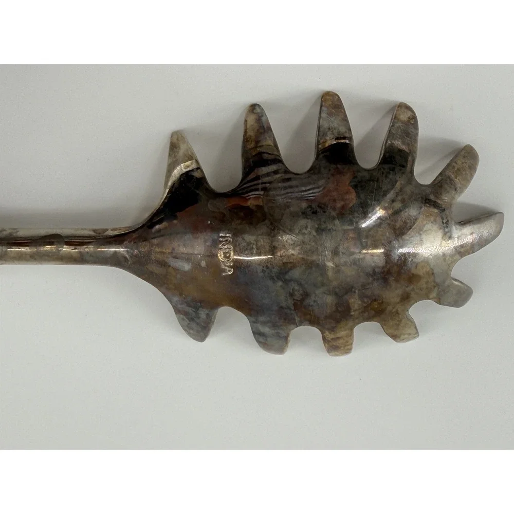 Manorisms Serving Spoon Mother of Pearl Handle 12